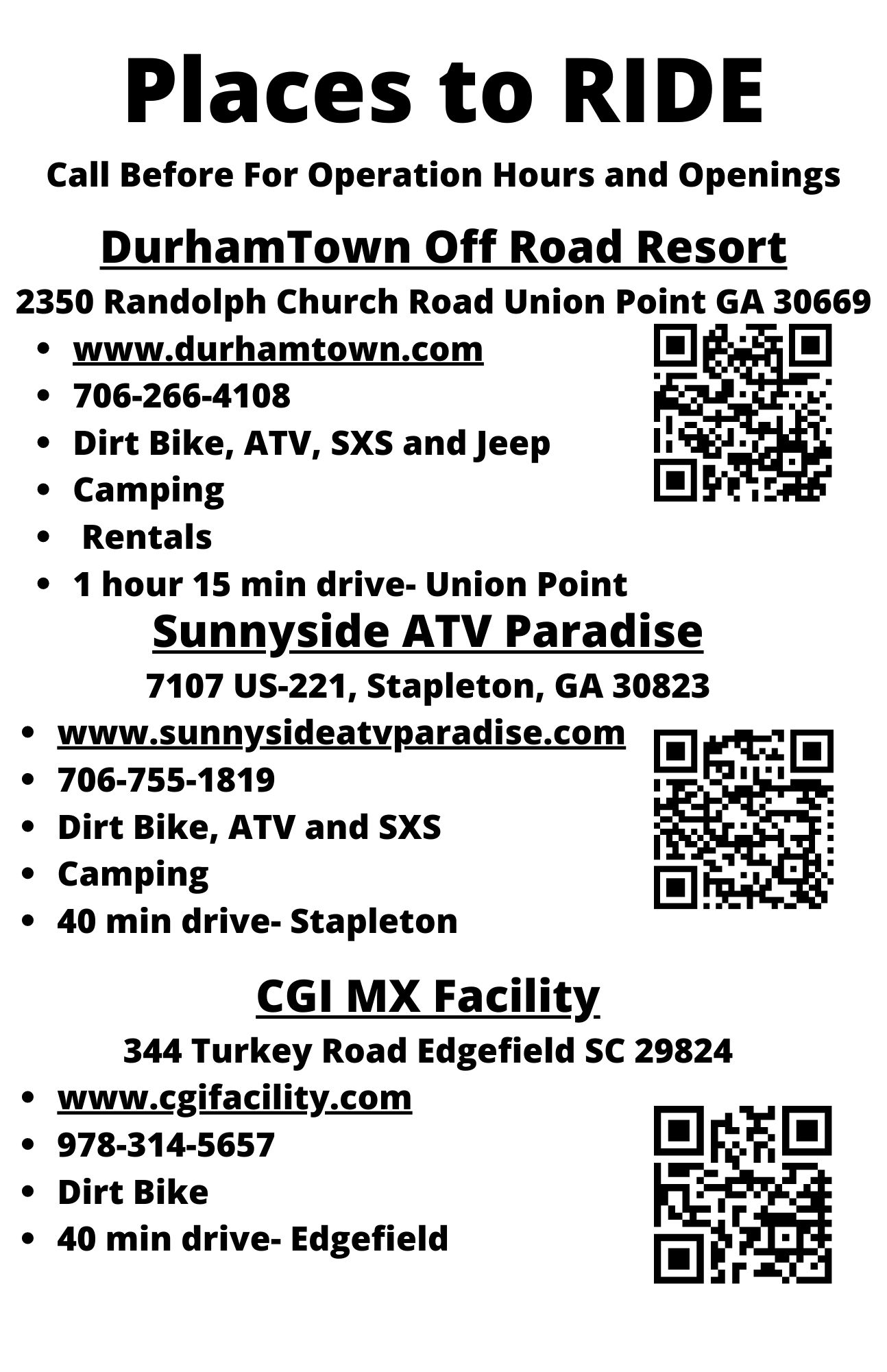 Street And Trail Motorsports Augusta Ga